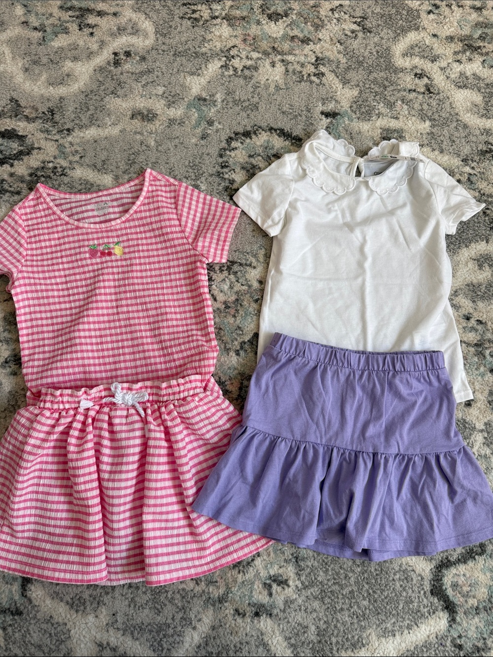 Bundle of Girls Skirt and Tops Size 5t